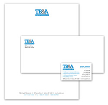 TB&A Hospital Business Cards, Letterhead